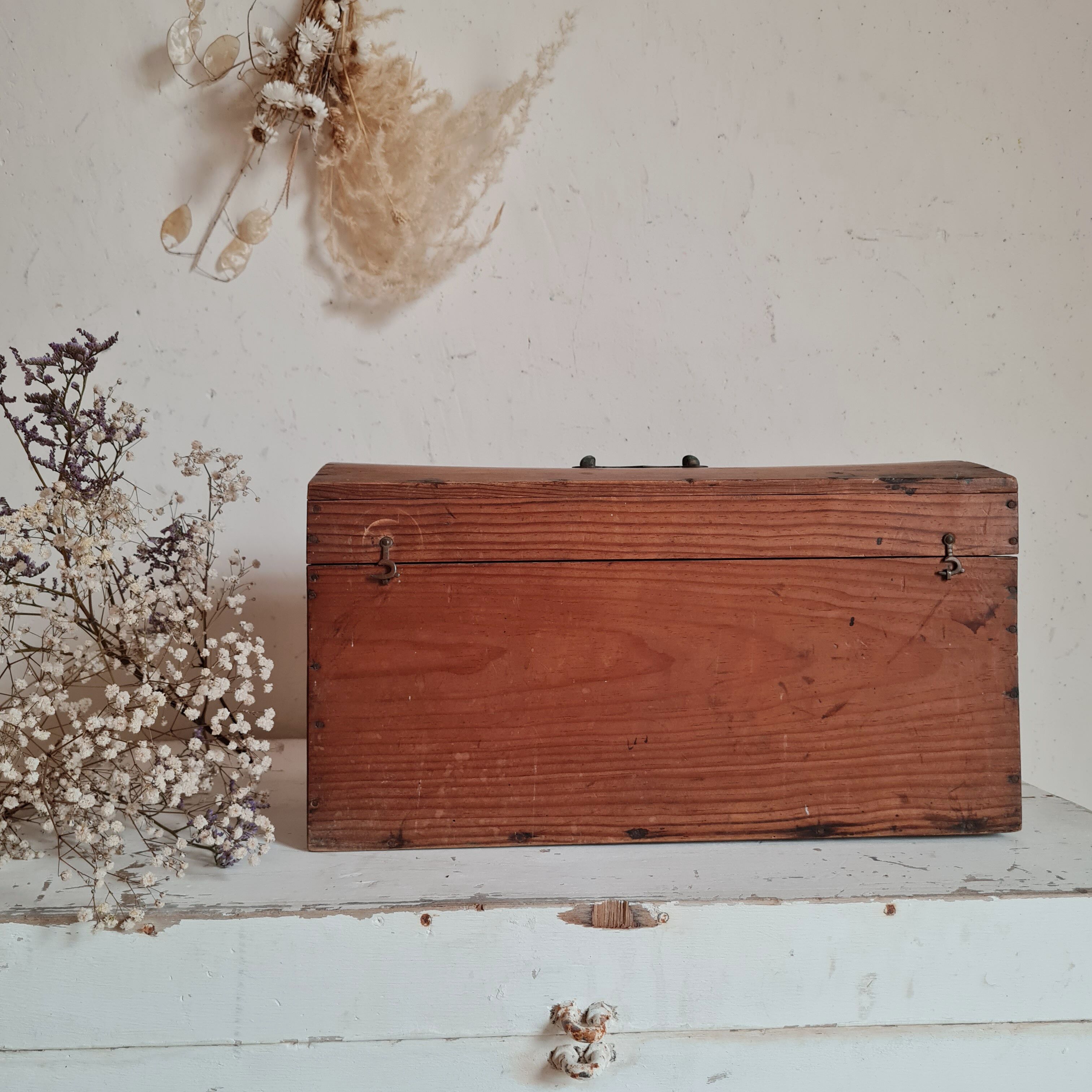 Old wooden chest