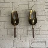 Tea shovel wall lights