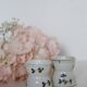 Pair of porcelain egg cups