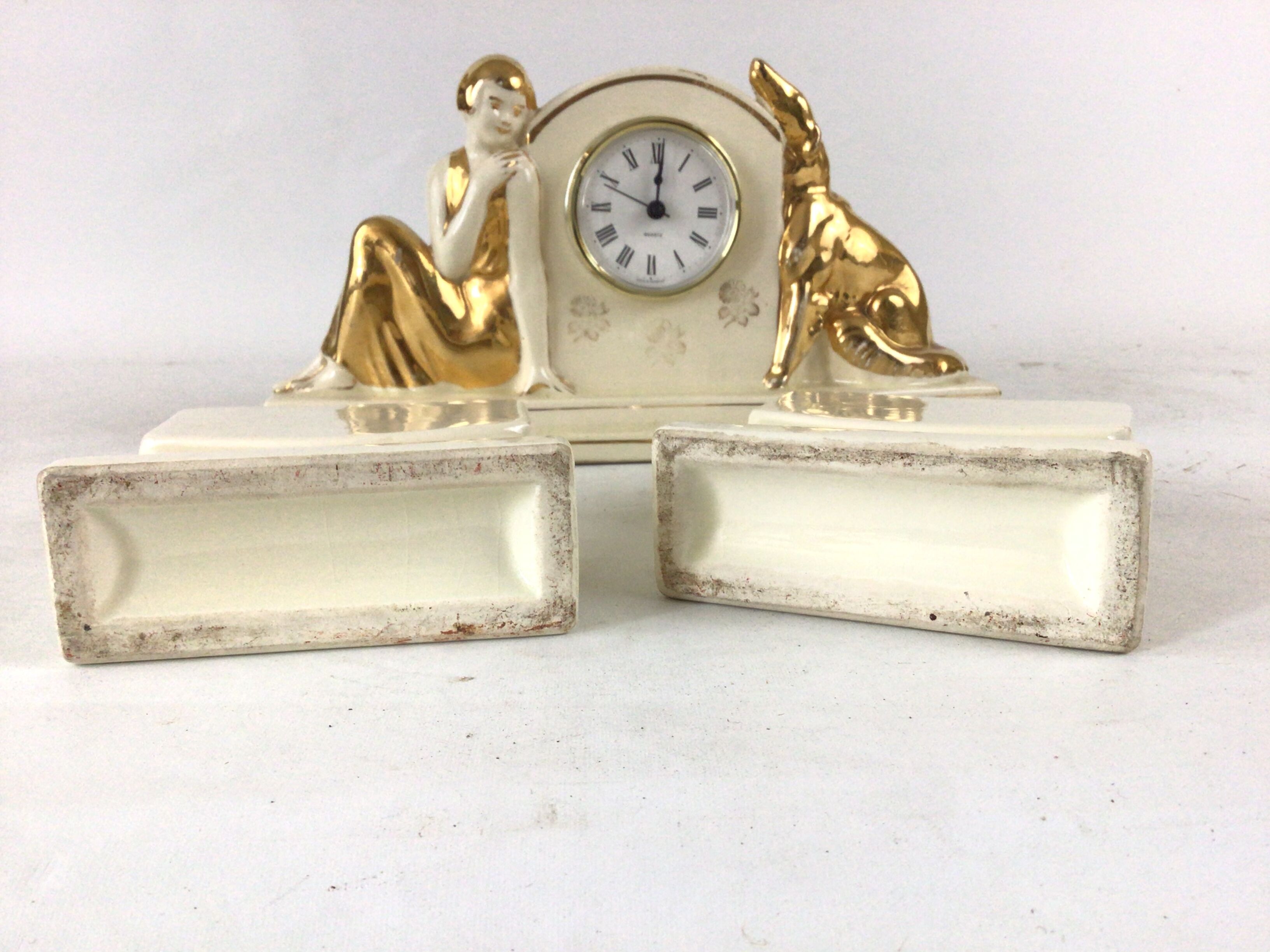 Earthenware fireplace trim Art deco