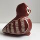 Ceramic Sculpture Figurine Whistle Call Owl Tawny Owl Nazca Chimu..