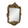 Louis XV mirror in carved gilded wood, late 18th century