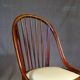 Chair/armchair Thonet No. A846, 1928/30, by Otto Prutscher, leather seat.