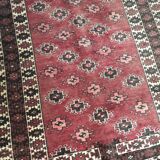 Tapis d'orient 1.12 x 0.81m fait main