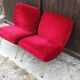 Paire de chauffeuses vintage