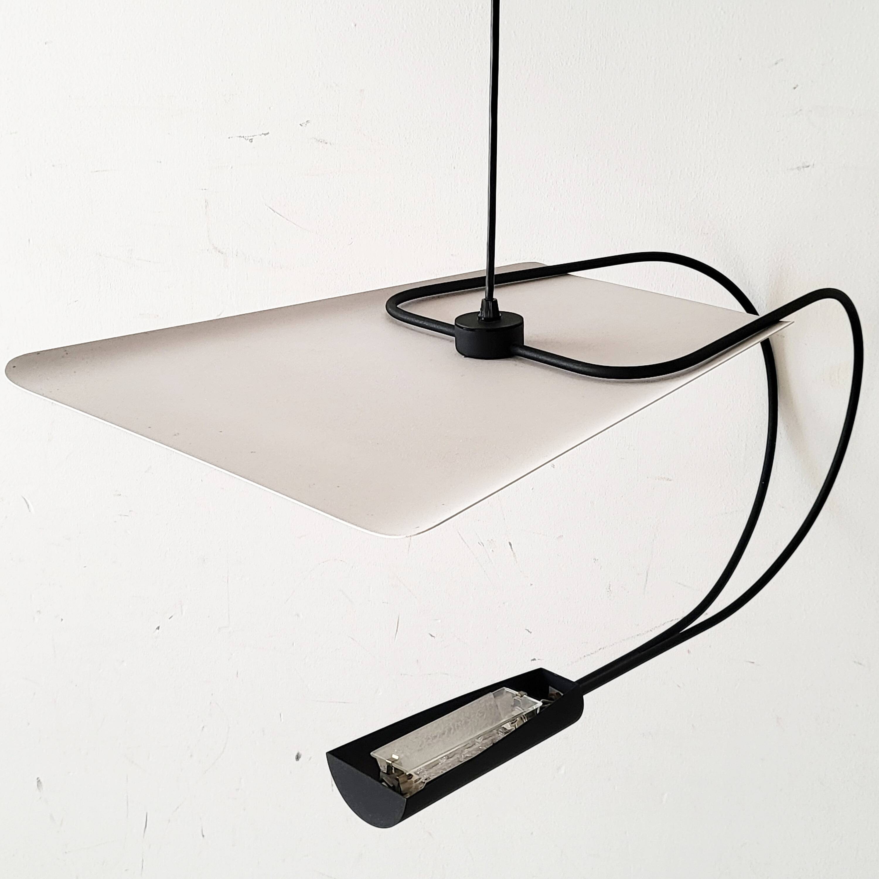 Lucien Gau pendant light vintage 1980