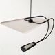 Lucien Gau pendant light vintage 1980