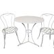 Wrought iron garden furniture
