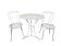 Wrought iron garden furniture