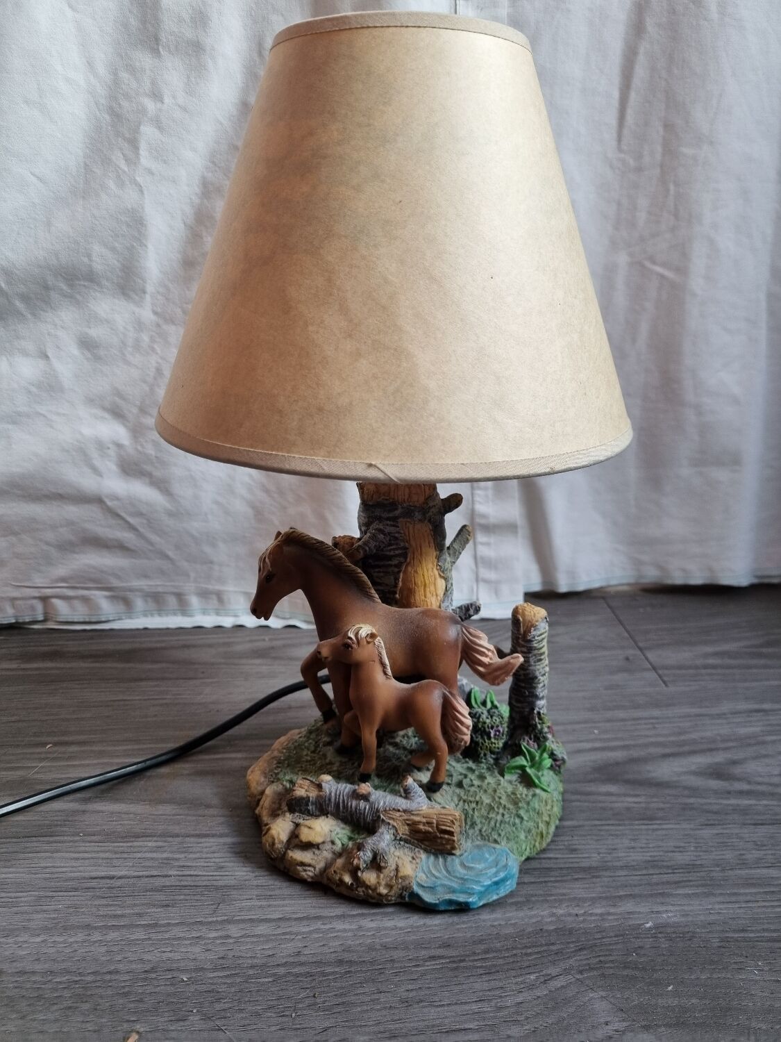 Horse bedside lamp