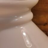 Globe ancien en opaline