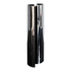 Vase convexe chromé par E. Radaelli pour Lamperti Robbiate Italie 1970
