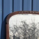 Large Art Deco mirror 162cm, vintage 1950s