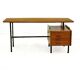 Desk of the designer Jacques Hauville vintage years 1950