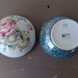 Limoges porcelain box ball shape