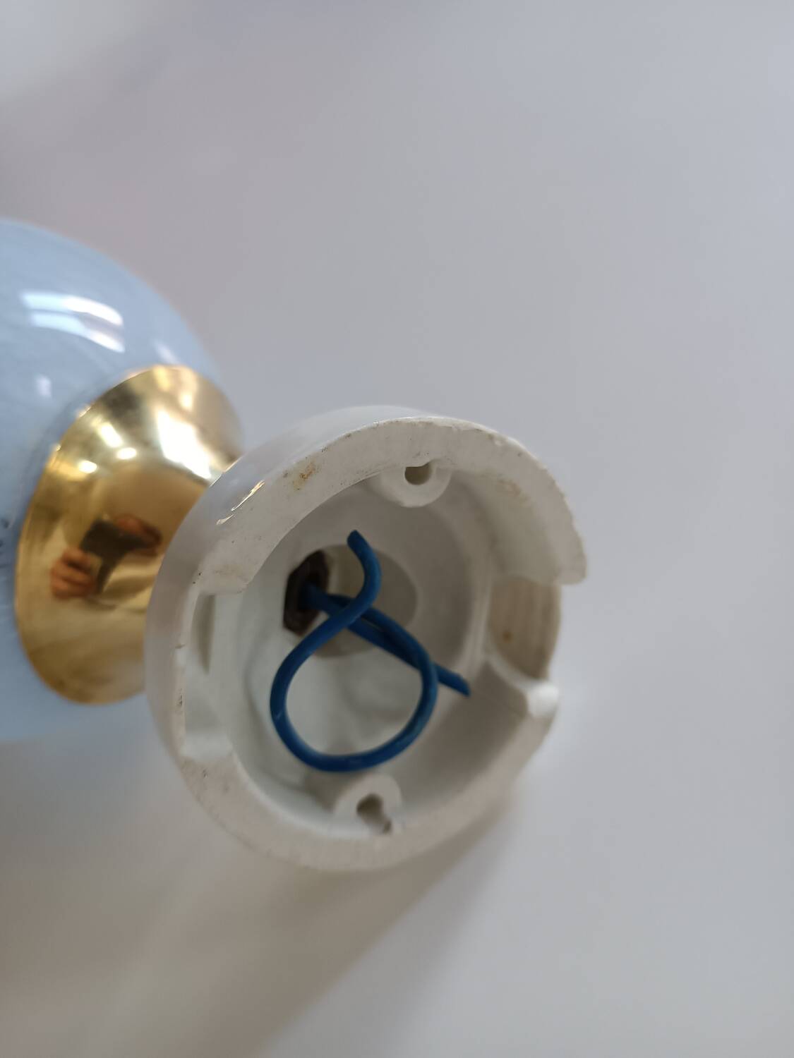 Clichy glass wall light