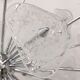 Transparent clover Murano glass sputnik chandelier