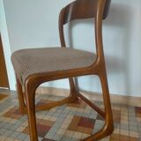 Scandinavian baumann sleigh chairs