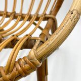 Rattan/bamboo children's armchair