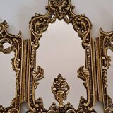 Miroir triptyque ancien