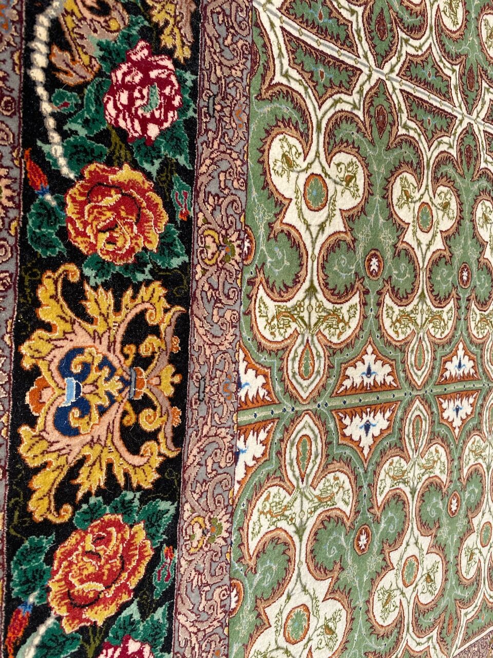 Extra fine Persian carpet Isfahan 110x174 cm