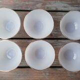 Batch of less opaline bowls