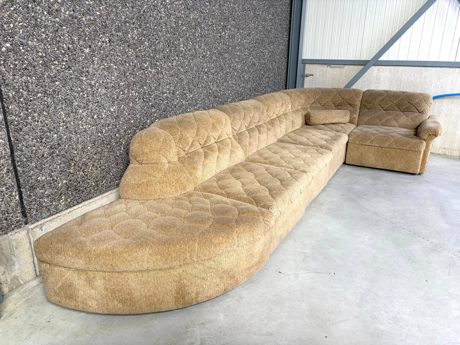 Canapé modulaire vintage par Laauser, années 1970