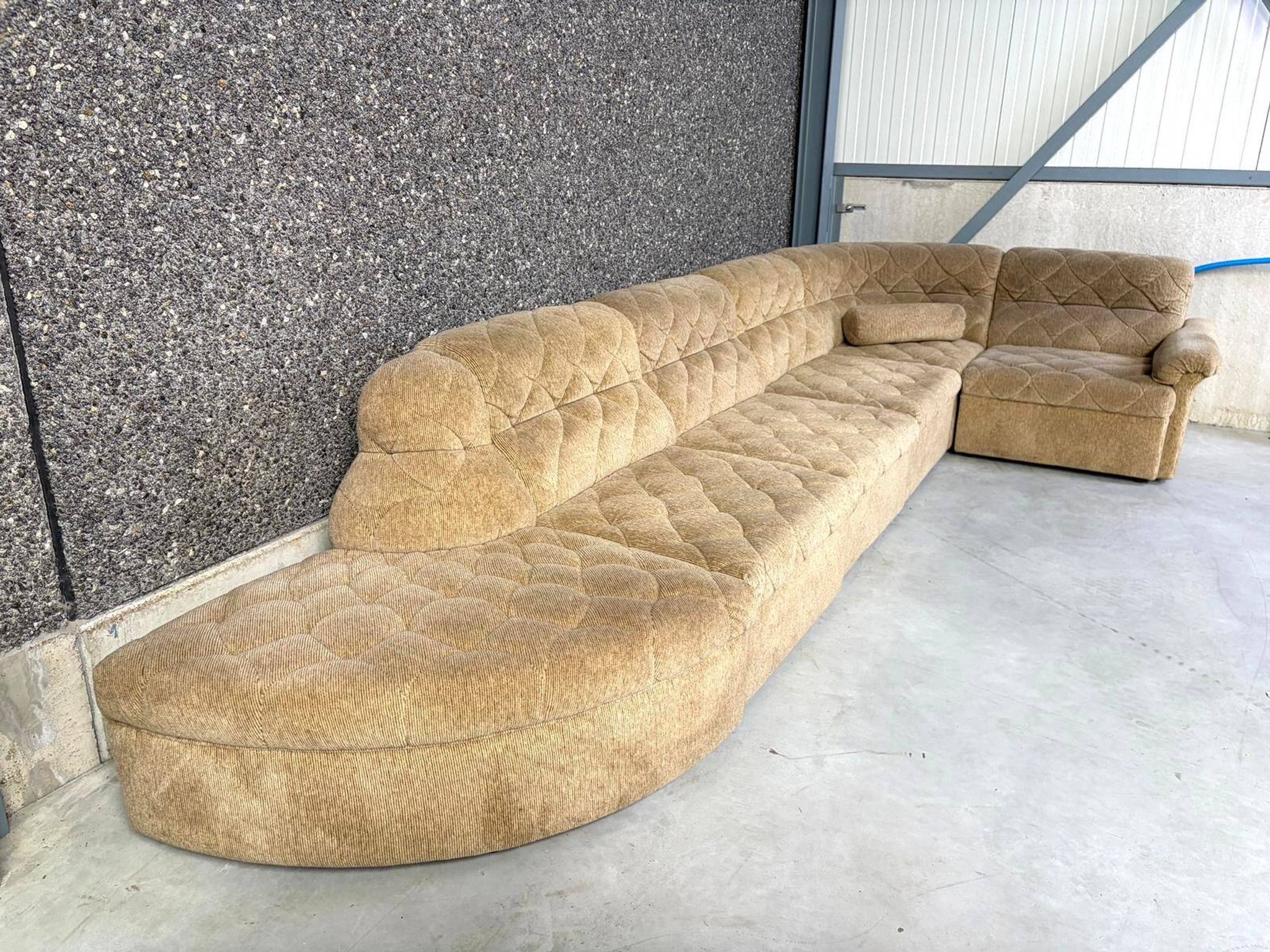 Vintage modular sofa by Laauser, 1970s