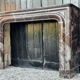 Louis XIV style fireplace in Levanto marble circa 1880