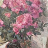 Old still life signed Georges Schirmann 1947