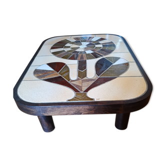 Roger Capron ceramic coffee table