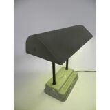 Sevadac Art Deco desk lamp with fluorescent lamp
