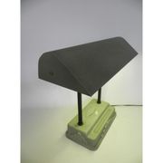 Lampe de bureau art déco Sevadac avec lampe fluorescente