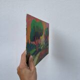 Oil on panel Fauvism landscape