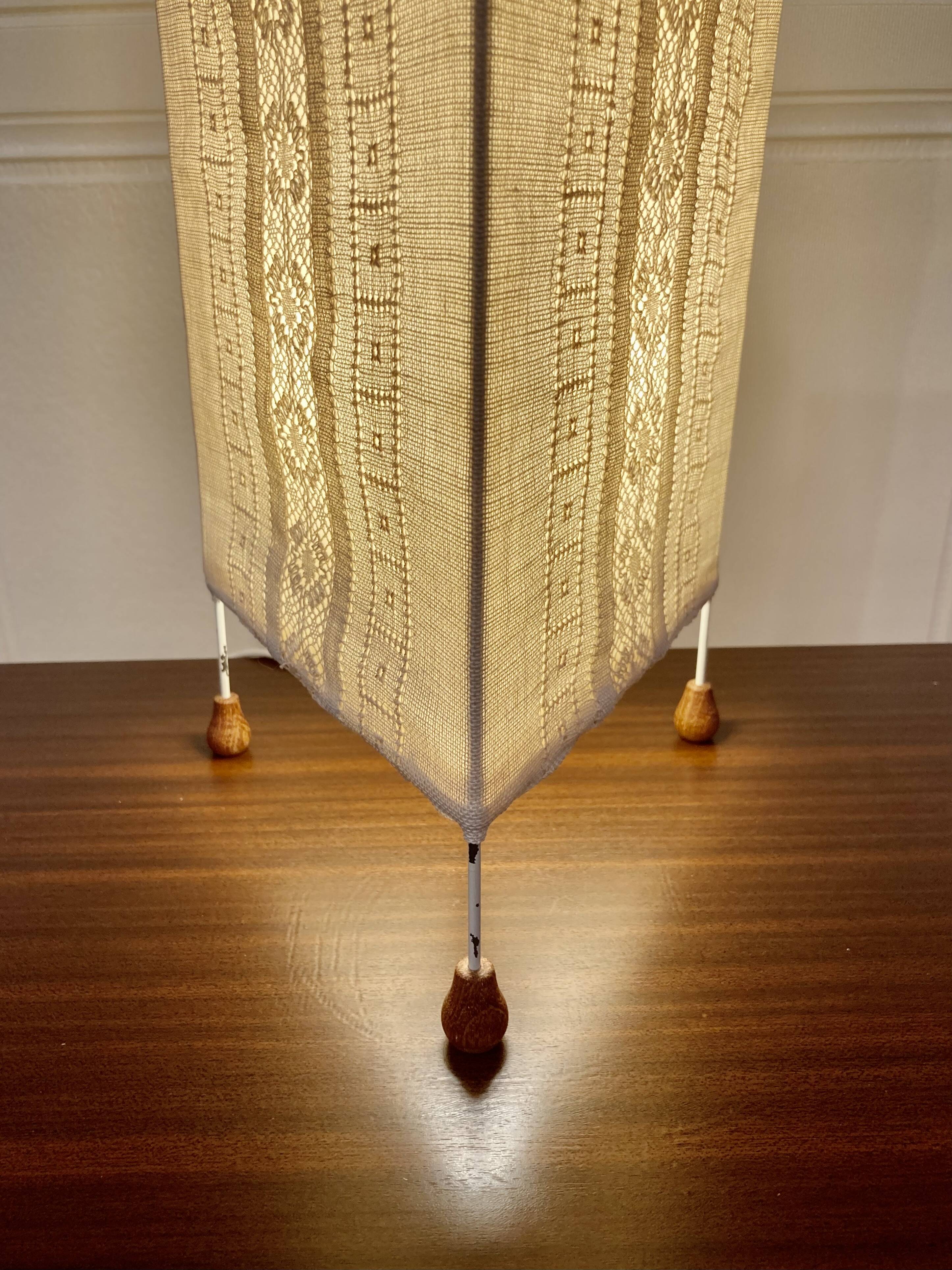 1960s Scandinavian design tripod lamp.