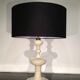 Lampe en faience vers 1970