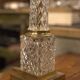 Vintage lamp in crystal and brass