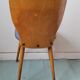 Baumann chair in vintage wood seat skai model N°800 Max Bill