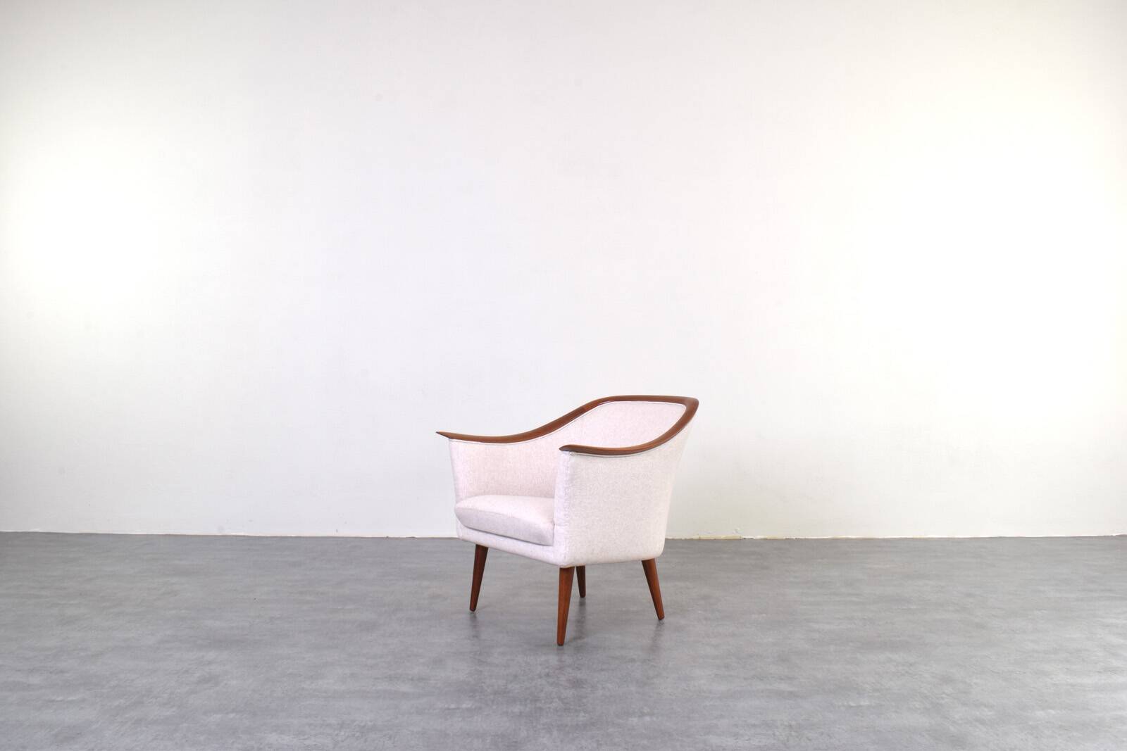 Teak Armchairs by Fredrik A. Kayser for Vatne Lenestolfabrikk, 1960s Set o2