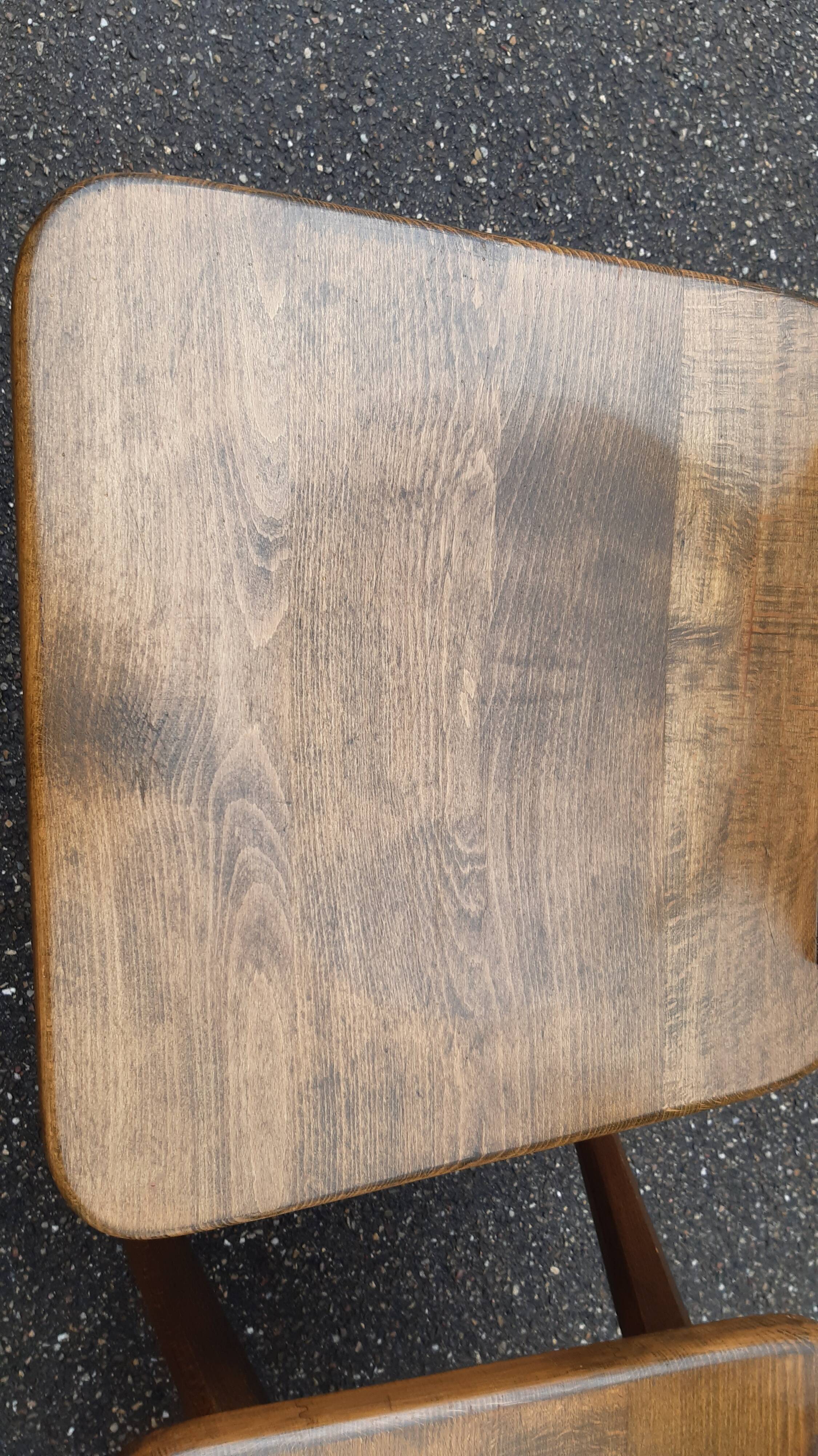 Brutalist chairs deco mountain chalet