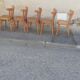 Set de 5 chaises bistrot