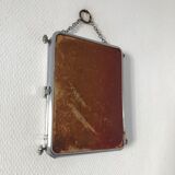 Mirror triptych barber strawberry 25 x 60 vintage 1930