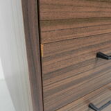 Vintage chest of drawers on tapered legs