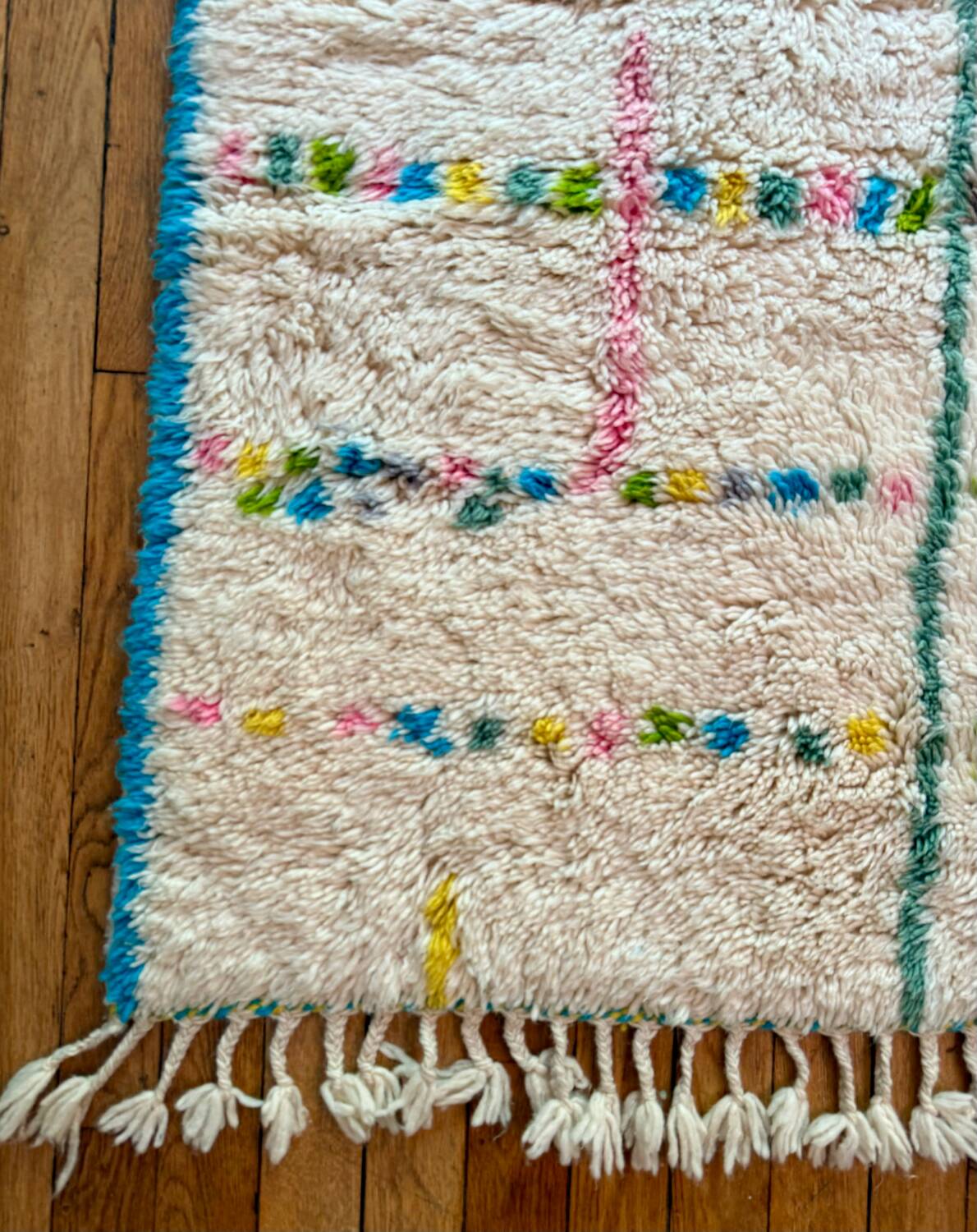 Beni Ouarain Berber rug 100% wool