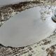 Oval beveled mirror 40 x 20.5 cm