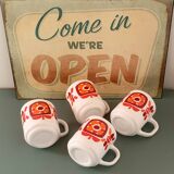 Set of 4 MOBIL mugs
