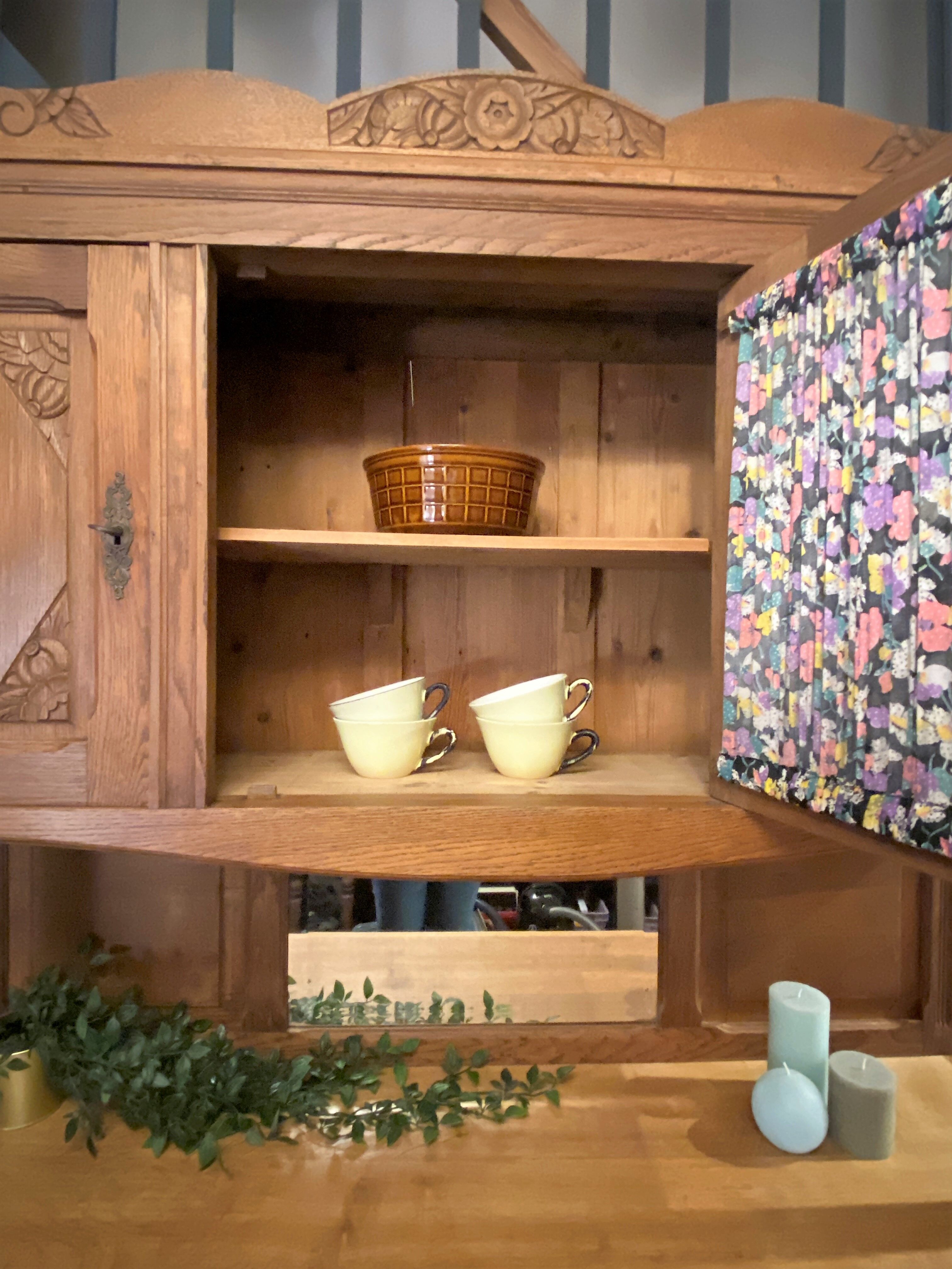 Vaisselier, buffet 2 body 1940