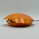 Lampe Oyster orange vintage par Gamma3, design italien des années 1970