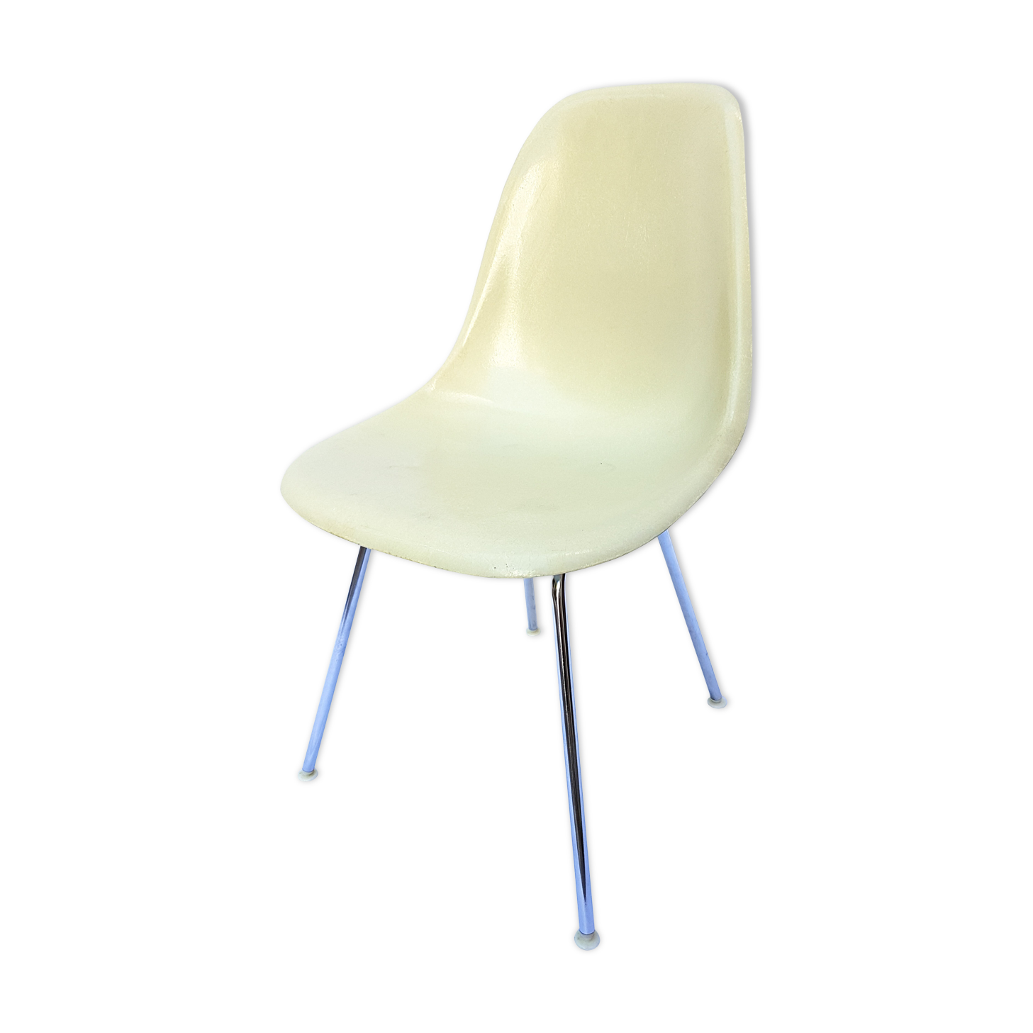 Chaise DSX Eames couleur parchemin