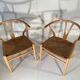 2 Wegner model Y chairs in beech